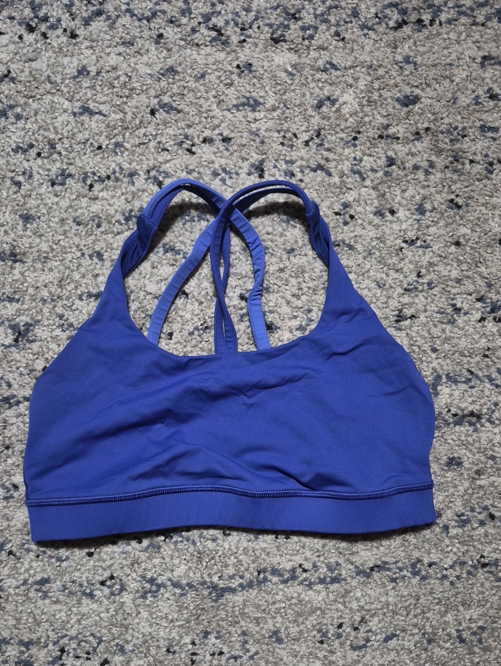 lululemon athletica Strappy Sports Bra in Cobalt
